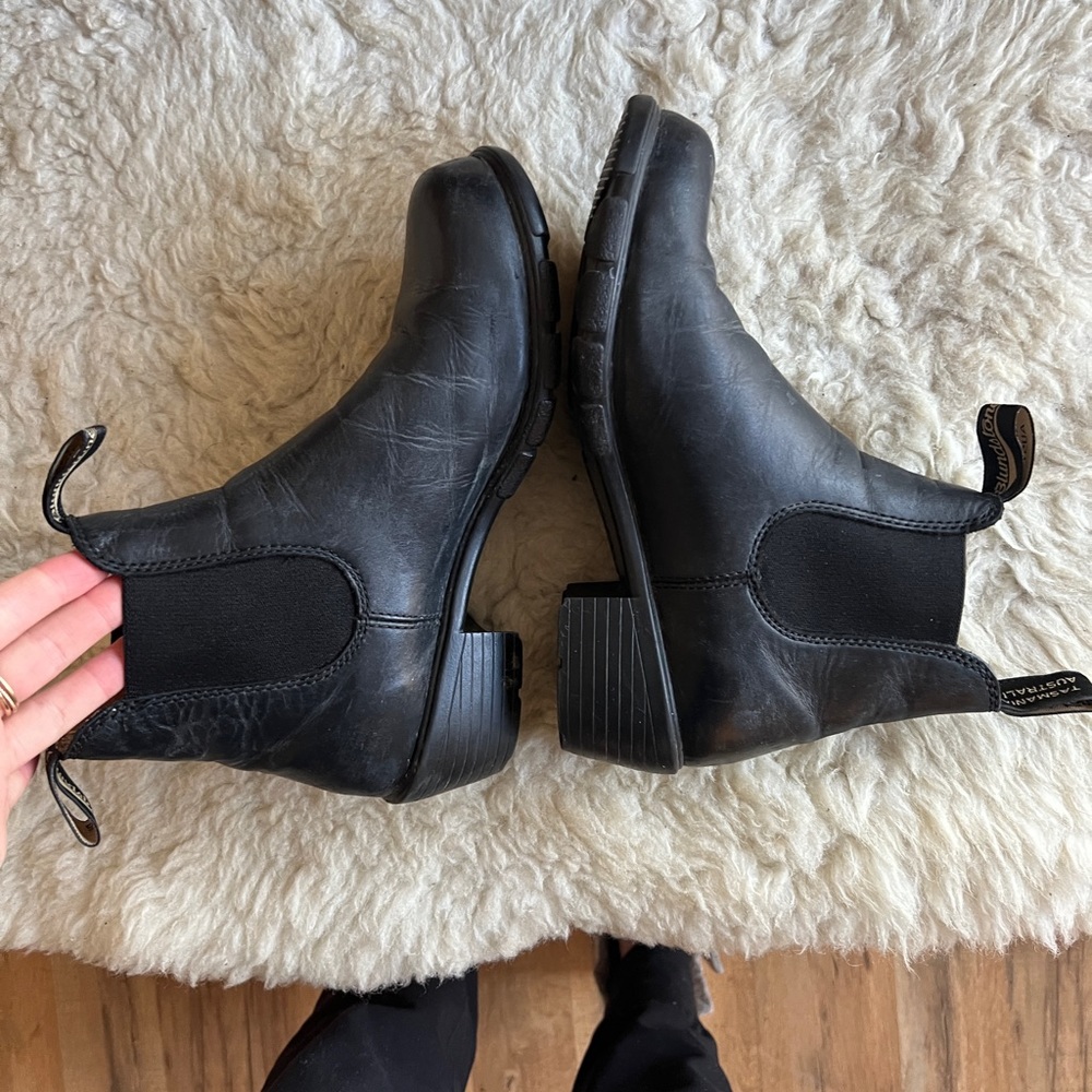 Blundstone boots, heeled